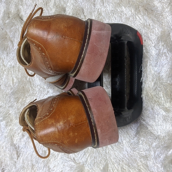 Cole Haan Tan Linen Wingtip Oxfords 12M - Picture 11 of 14